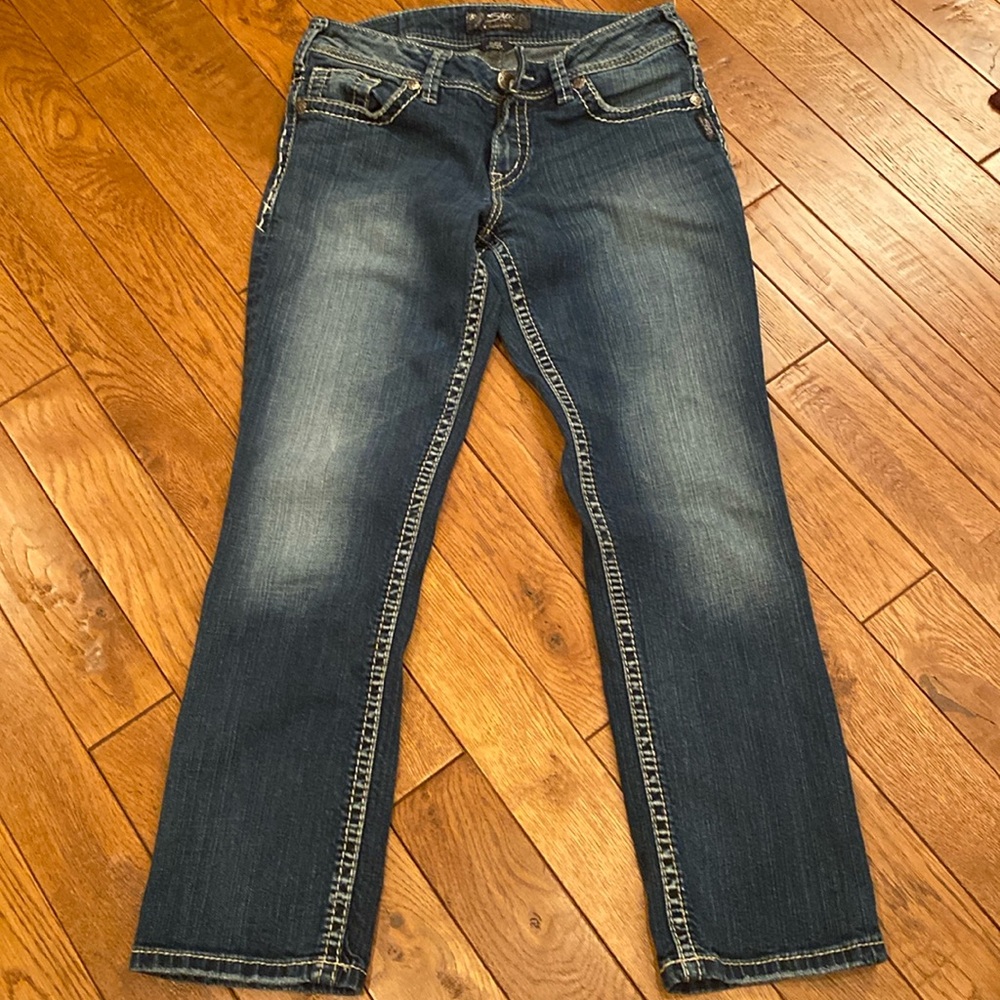 Women’s Silver Jeans Suki Capri, 28W x 25L